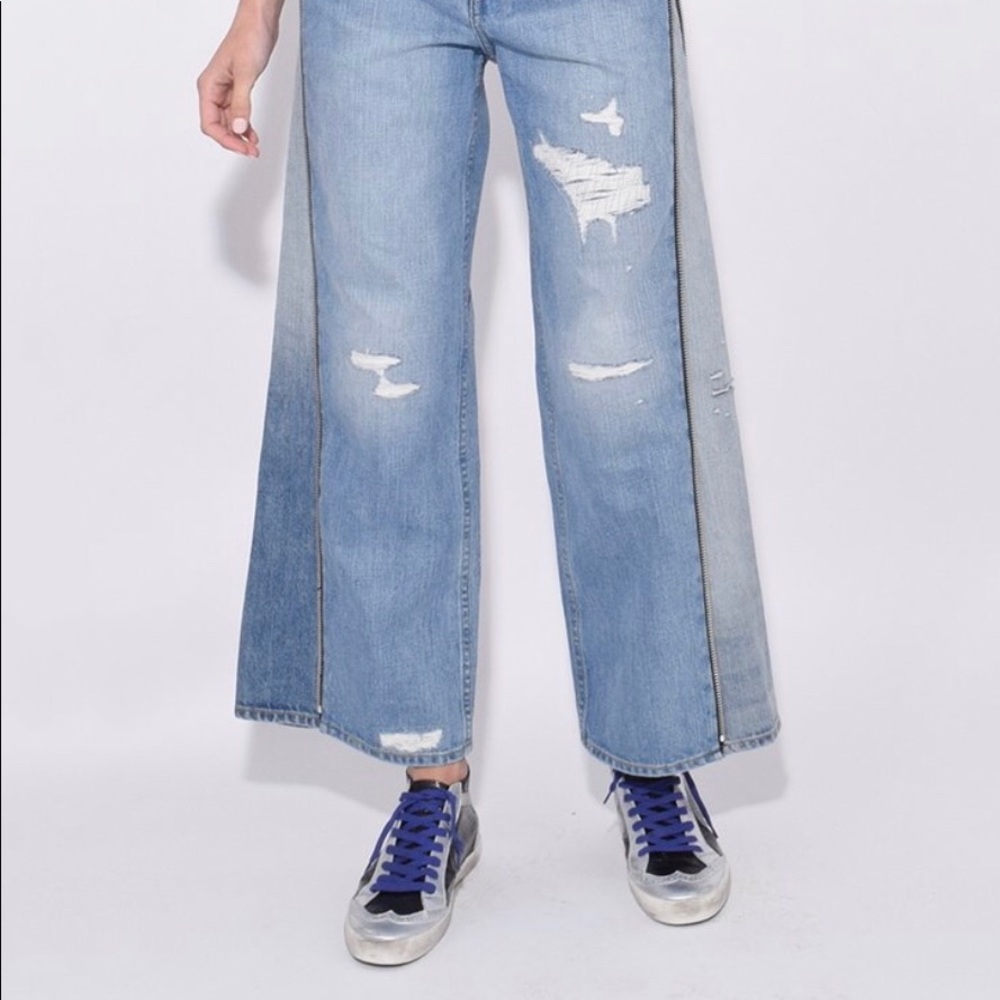 Rag & Bone Ruth Super High Ankle Wide Jean NWT 26